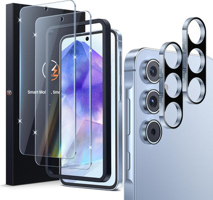 Samsung Galaxy A55 5G Schutzfolie & Kameraschutz, 9H, Ultra-HD