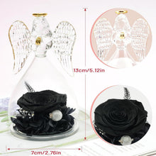 Miofula Ewige Rose Engel Figur Geschenkbox für