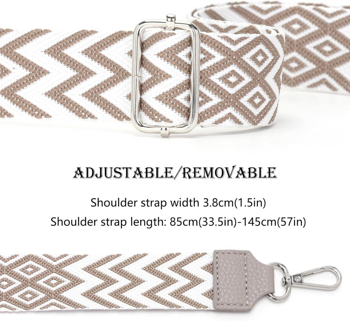 Kleine Umhängetasche Damen Crossbody Bag Vegan Leder Grau RFID