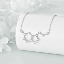 925 Sterling Silber Serotonin Opal Halskette für