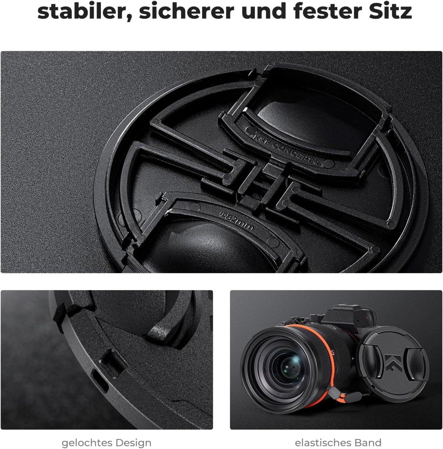 55mm ND Filter Variabler Graufilter ND2-400 1-9 Blendenstufen Ultra-Dünn
