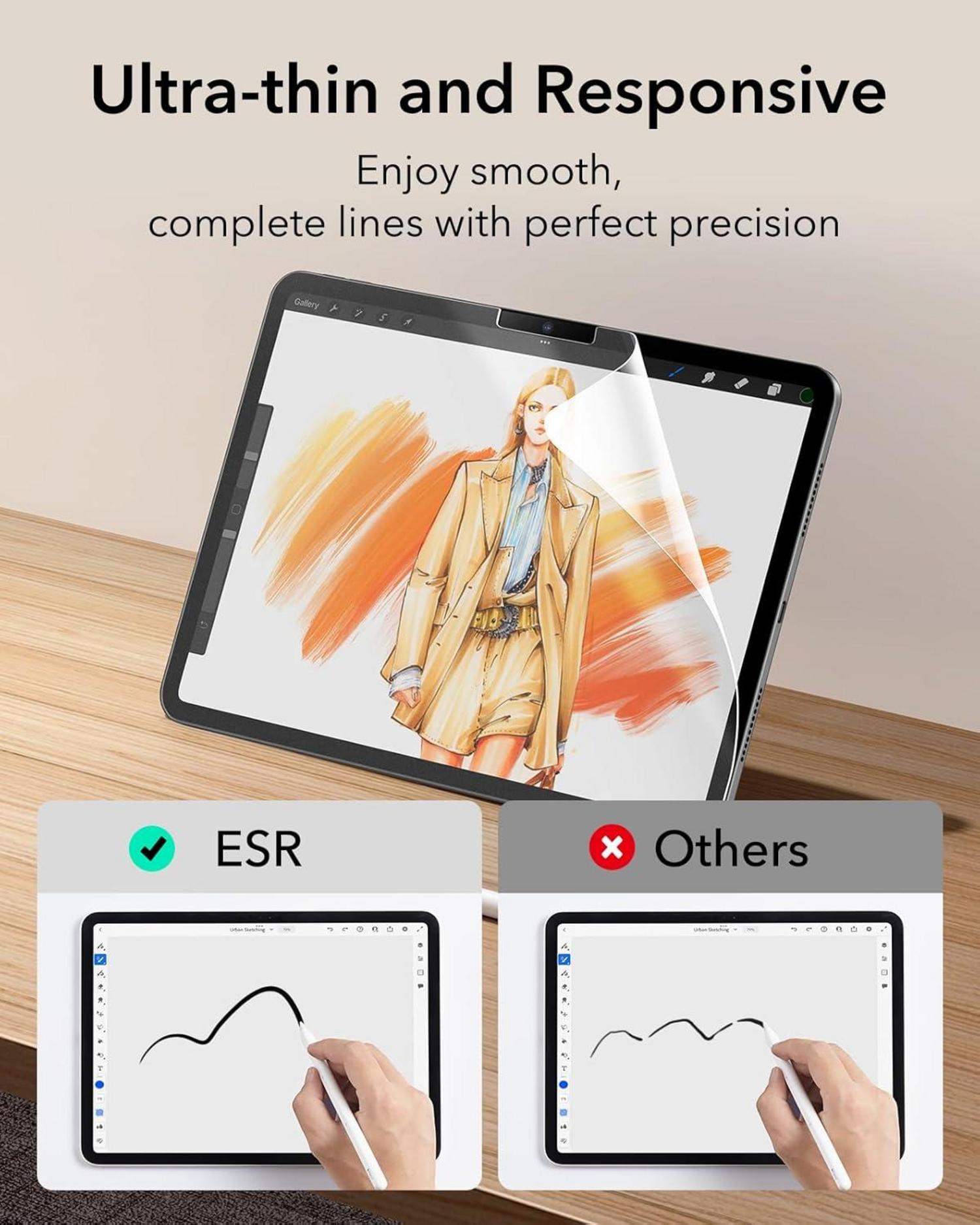 Schutzfolie für iPad Air 13 Zoll M2 (2024) - Papier