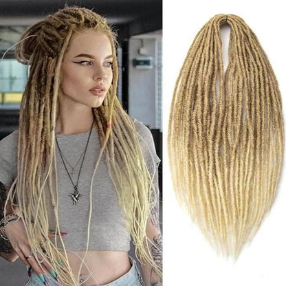 24 Zoll Dreadlock Extensions – Handgemacht, 27/613#
