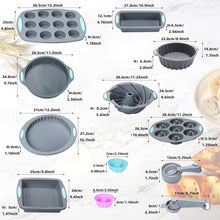 49-teiliges Silikon Bakeware Set, BPA-freie