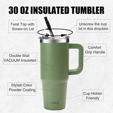 30oz Tumbler mit Griff, Vakuum Isolierte