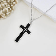 925 Sterling Silber Kreuz Halskette Anhänger Männer Frauen