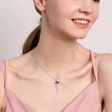 VONALA Schmetterling Glaube 925 Sterling Silber Kreuz