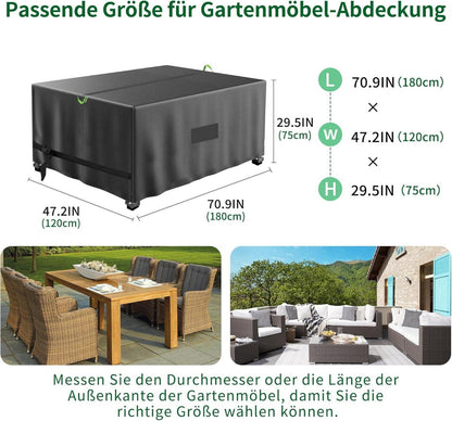 Neuradical wasserdichte Schutzhülle für Gartenmöbel
