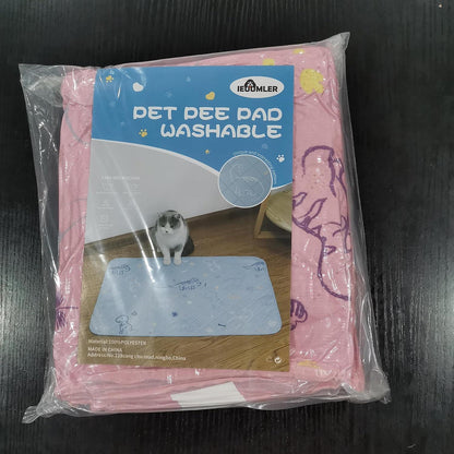 Welpenunterlagen Waschbar Hund Pads Trainingseinlagen 60x60cm (2er