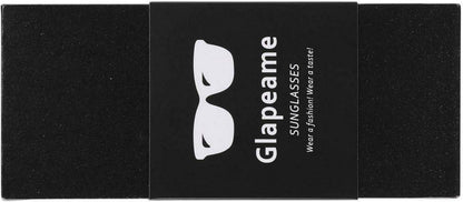 Polarisierte Holzsonnenbrille Schwarz Walnussholz Damen/Herren UV400 Schutz