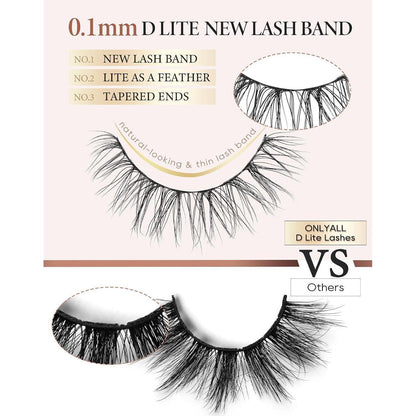 Natürliche Wispy Wimpern – Wiederverwendbar & für jeden Anlass
