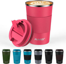 Isolierter Edelstahl Kaffeebecher to go - Geschenk mit 380ml Kapazität