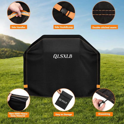 Wetterfeste Grillabdeckung 183x66x130cm – Robust & UV-Schutz
