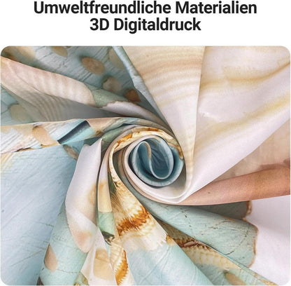 Duschvorhang Antischimmel 180x200cm Wasserabweisend Polyester Textil