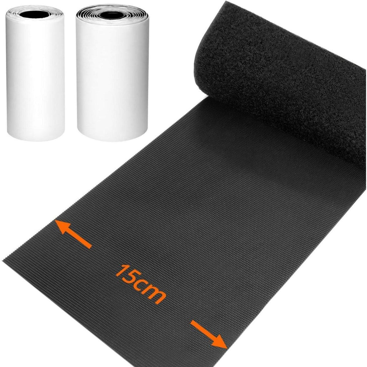 Selbstklebendes Klettband Extra Stark 15cm x 2M, Schneidbar
