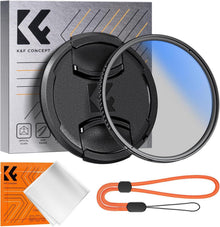 72mm Polfilter CPL Filter mit Objektivdeckel und Reinigungstücher