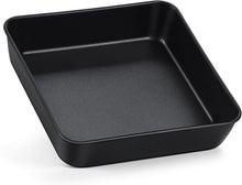 Quadratische Auflaufform 2er-Set Edelstahl Backform 21x21x5cm