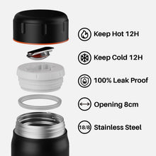 Thermobehälter 500 ml Edelstahl Warmhaltebehälter