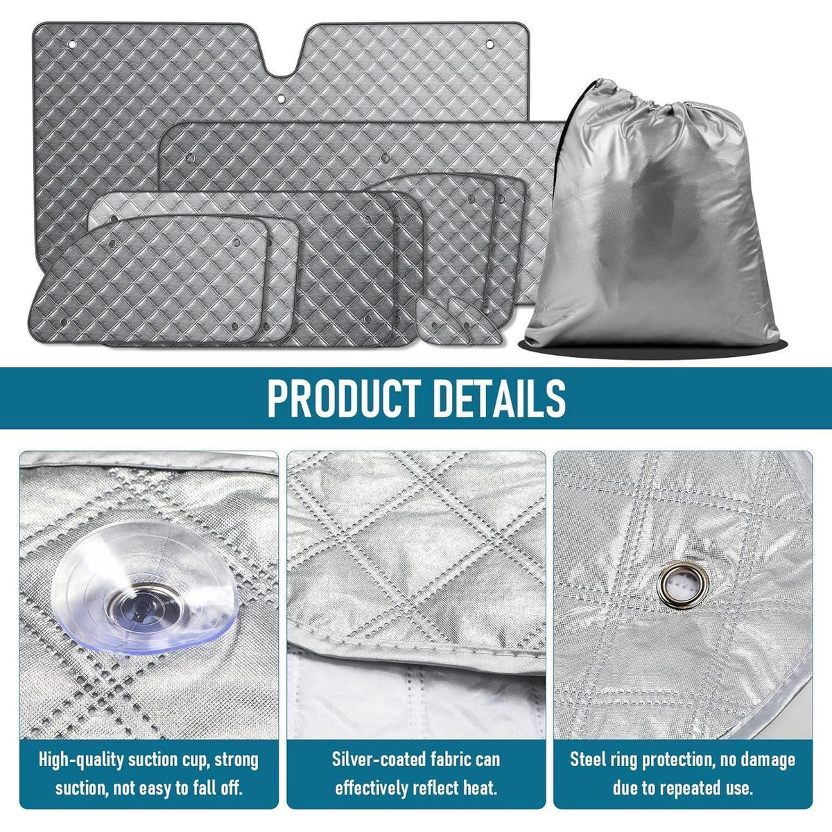 Thermo-Innenrollo-Set für VITO II W639/Viano SWB L2 2003-2014