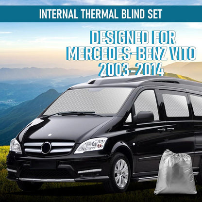 Thermo-Innenrollo-Set für VITO II W639/Viano SWB L2 2003-2014