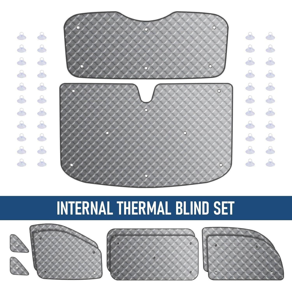 Thermorollo-Set für VITO III W447 SWB 2014-2024 – 10-teilig