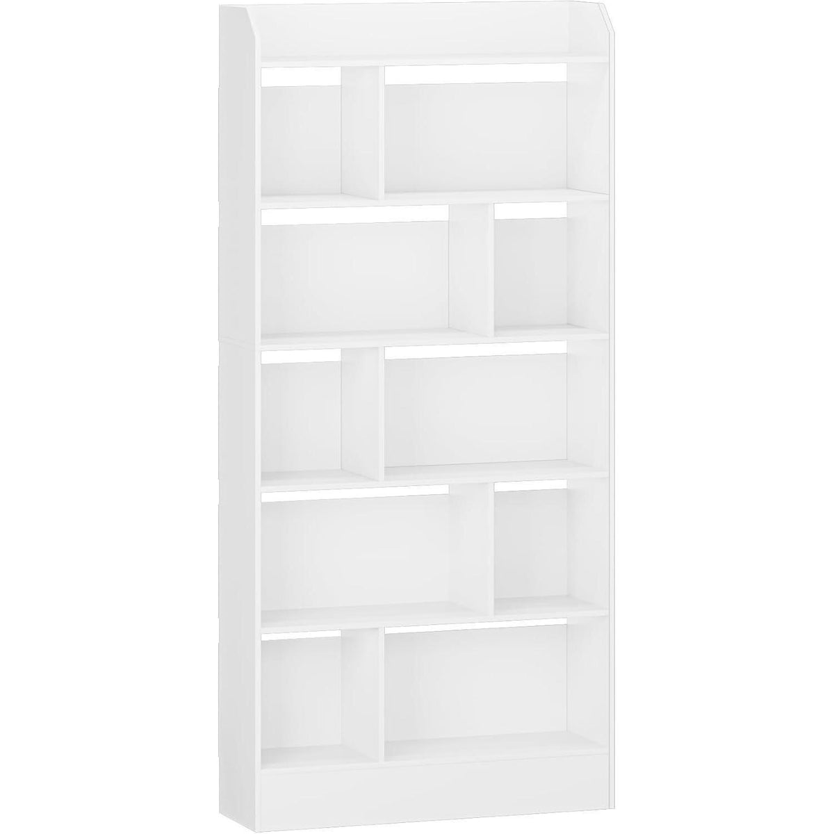 Weißes Bücherregal 6 Fach – 24 x 80 x 170 cm