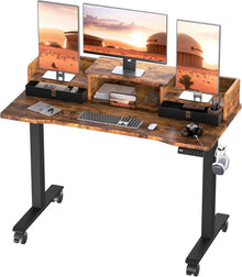 Elektrischer Schreibtisch Höhenverstellbar 120x60cm Stehpult mit