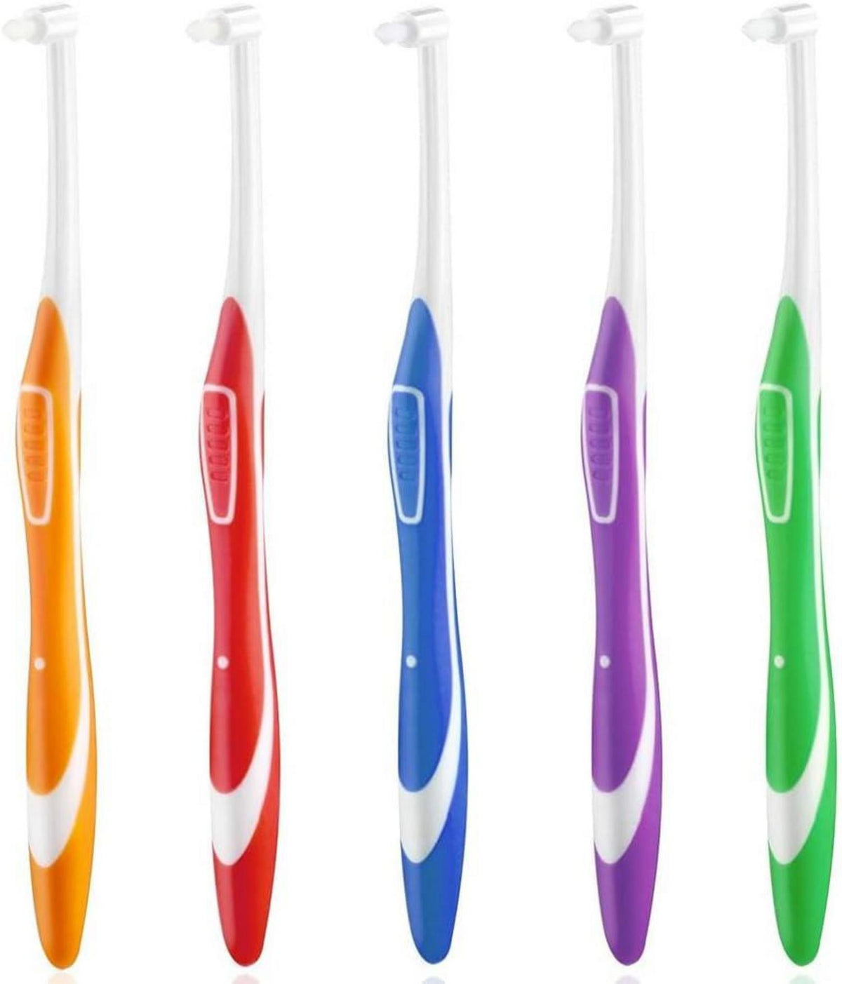 5er Set Tuft Zahnbürste für Zahnreinigung und Interdentalpflege