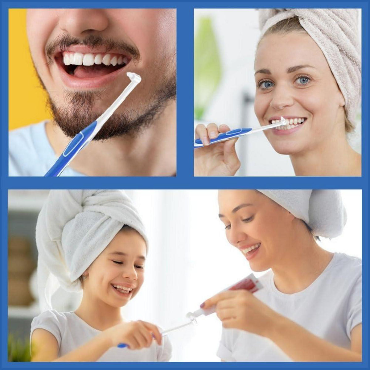 5 Stück Tuft Einbüschelbürste Zahnbürste Zwischenraum Weich Bürste