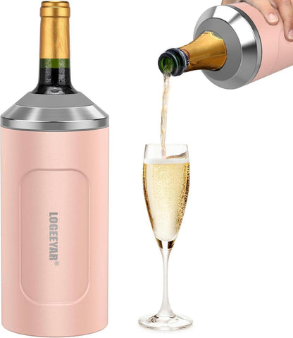 Weinkühler für Wein Champagner, Edelstahl