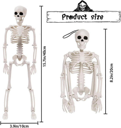 Halloween Deko Skelett Set Gruselig Horror Decoration 5 Stück