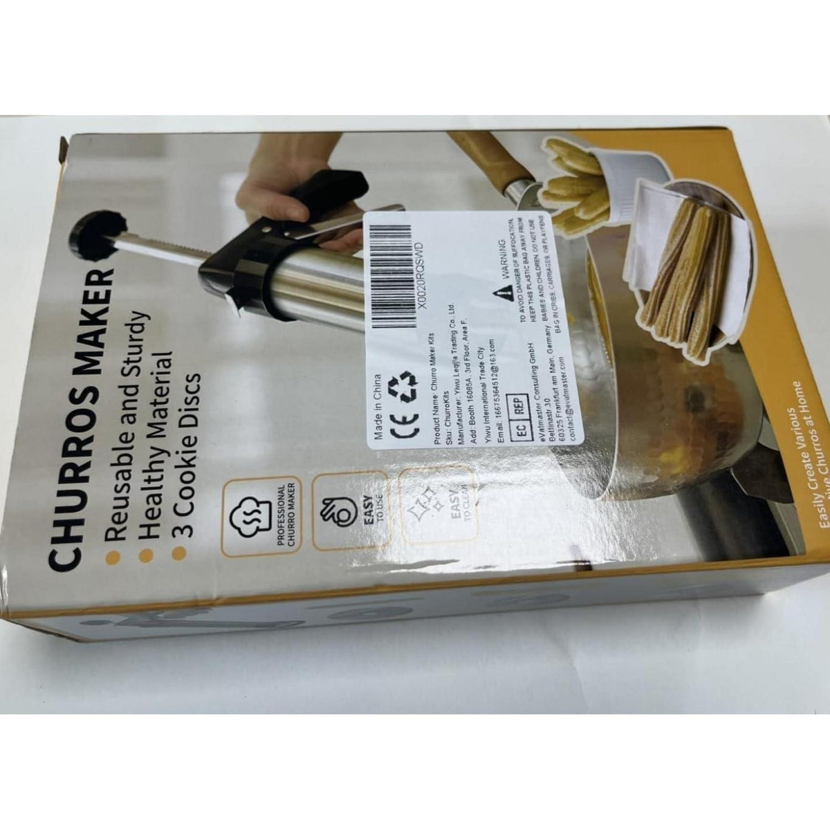 Churrera mit 3 Düsen – Für perfekte Churros & Dekorationen