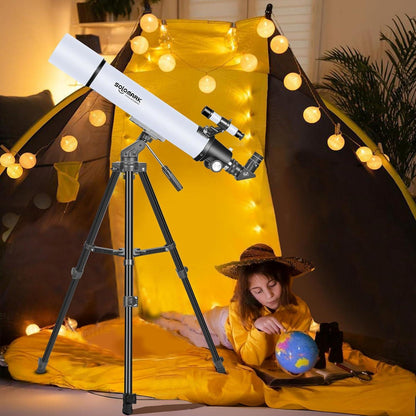 Professionelles Teleskop 80mm 900mm Refraktor für Astronomie & Kinder-Anfänger