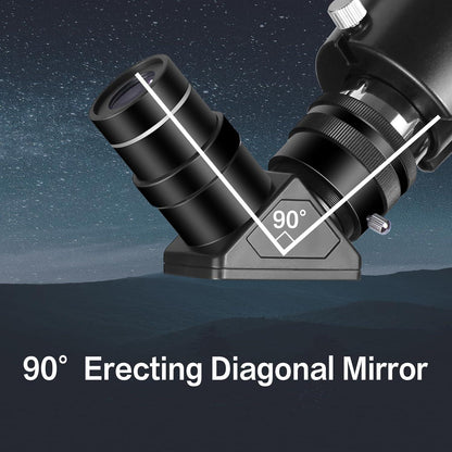 Teleskop 80mm Aperture Astronomie Refraktor Telescope für Kinder & Erwachsene