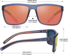 Polarisierte Sonnenbrille Herren Leichte TR90 Rahmen UV400