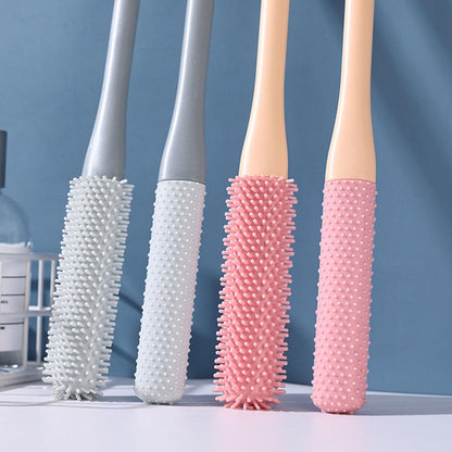 2er Set Silikon Fußwaschbürste Zehenwascher Dusche Bürstenköpfe 2