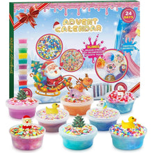 DIY Crystal Schleim Adventskalender 2024 für Jungen Mädchen