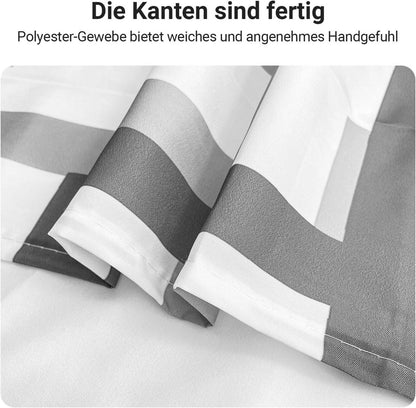 Duschvorhang Block Textil Antischimmel Saum wasserabweisend 150x180cm