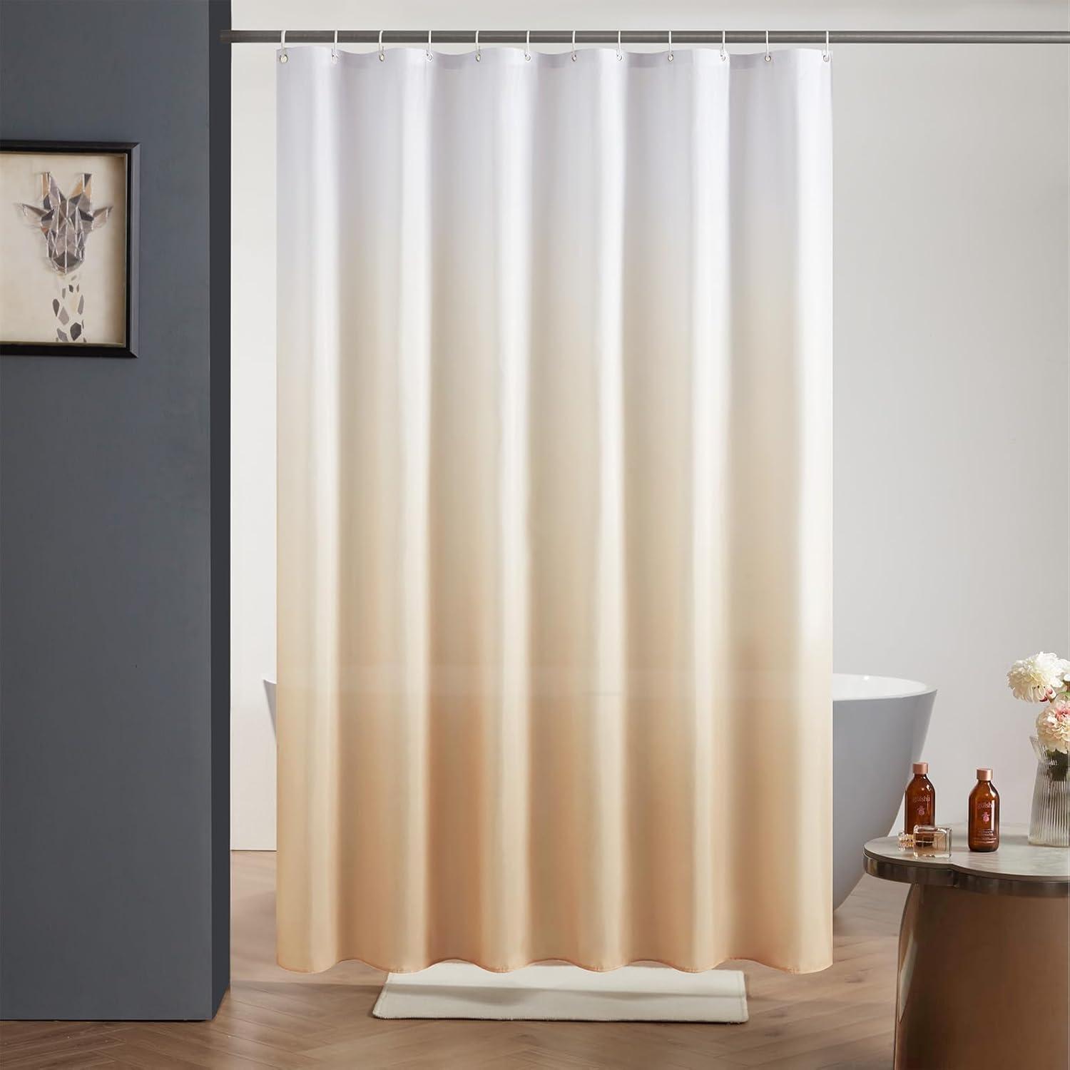 Duschvorhang Textil 180x200cm Wasserdicht Anti-schimmel