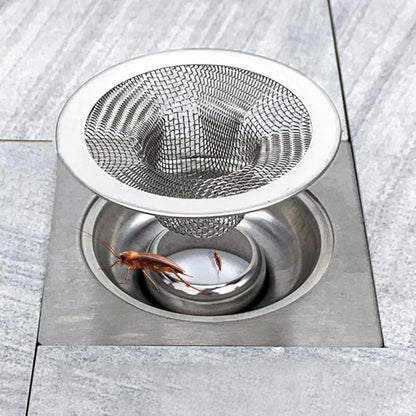 Edelstahl Haarsieb 7cm – Feinmaschig & Rostfrei für Bad & Küche