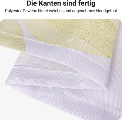 Duschvorhang 240x200cm Schmetterling Blumen Wasserdicht Waschbar Badezimmer