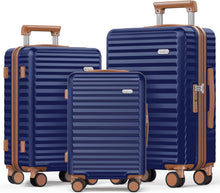 3 tlg Hartschale Kofferset PC Leicht TSA 360° Spinner Rollen & Schloss