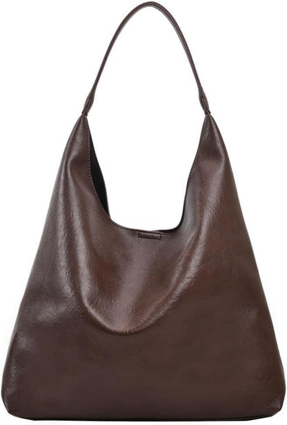 Große Handtasche Damen Weiches Leder Tote Bag Shopper Schultertasche