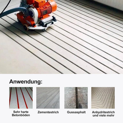 Diamant Frässcheibe 130mm für Fußbodenheizung in Beton & Estrich