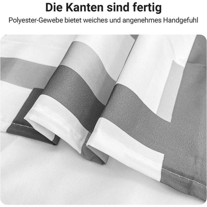 Lerores Duschvorhang Textil 200x200cm Antischimmel Block