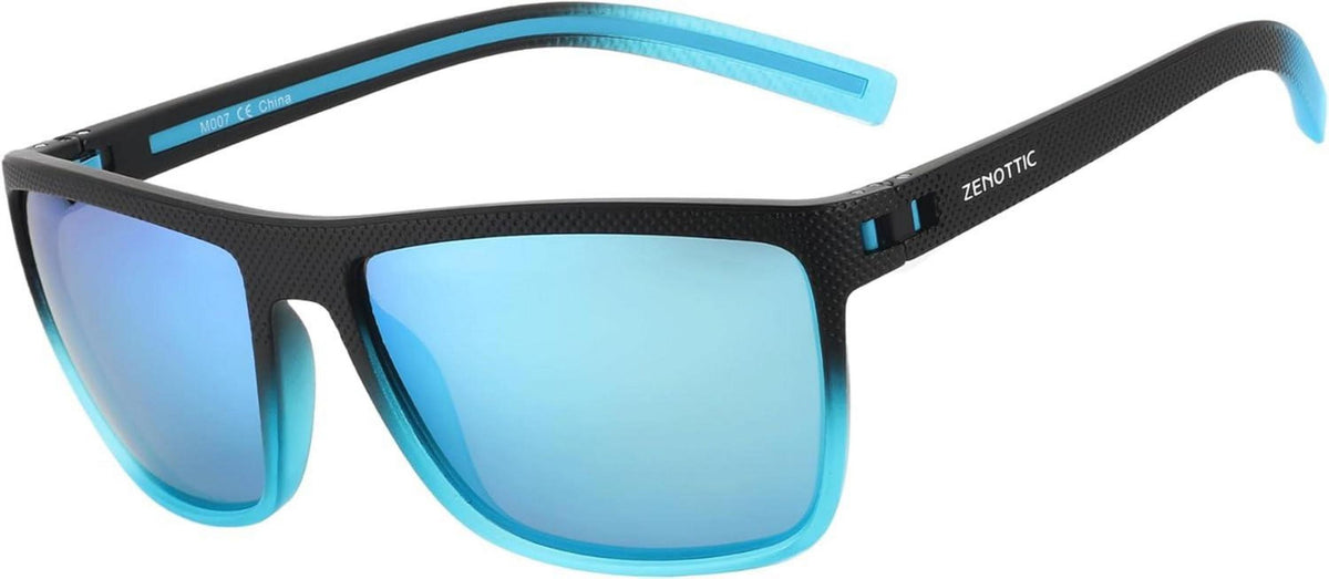 Polarisierte Sonnenbrille Herren TR90 Rahmen UV400 Schutz Quadrat
