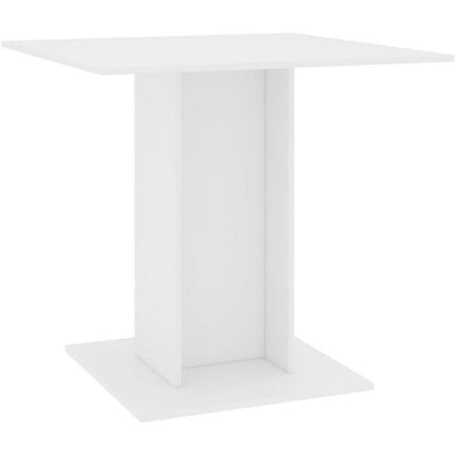 Weißer Esstisch 80x80 cm – Küchentisch Holzwerkstoff