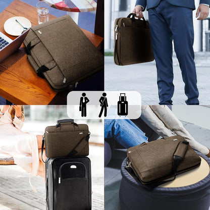 Große Laptoptasche für 17-17,4 Zoll Laptop, Erweiterbare
