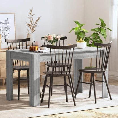 Esstisch Grau Sonoma 140x74,5 cm Holzwerkstoff