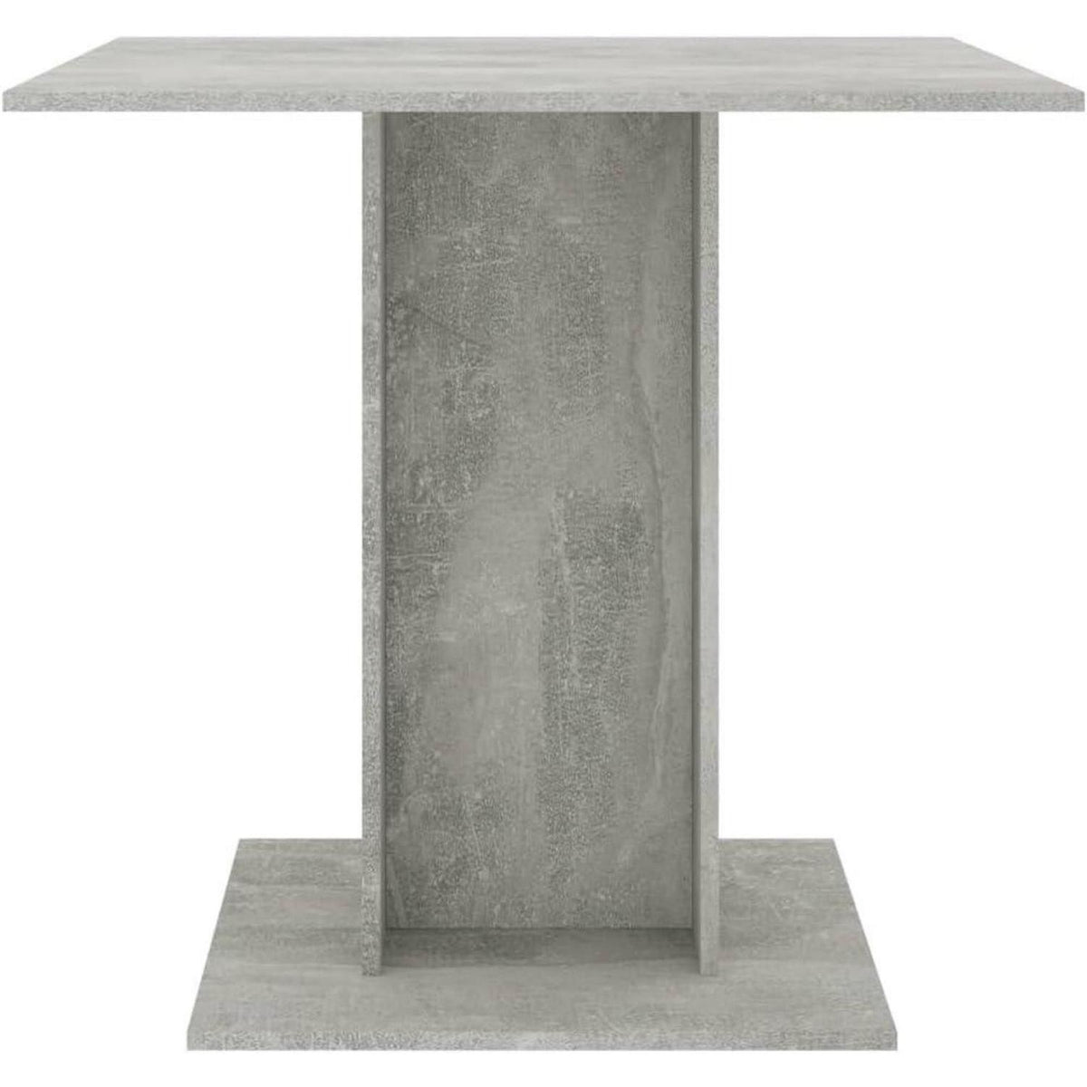 Esstisch Küchentisch 80x80 cm Betongrau – Stabil & Modern